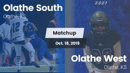 Matchup: Olathe South High vs. Olathe West   2019