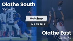 Matchup: Olathe South High vs. Olathe East  2019