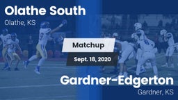 Matchup: Olathe South High vs. Gardner-Edgerton  2020
