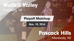 Matchup: Wallkill Valley vs. Pascack Hills  2016