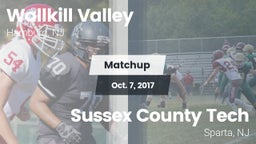 Matchup: Wallkill Valley vs. Sussex County Tech  2017