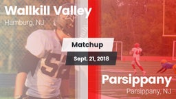 Matchup: Wallkill Valley vs. Parsippany  2018