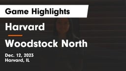 Harvard  vs Woodstock North  Game Highlights - Dec. 12, 2023