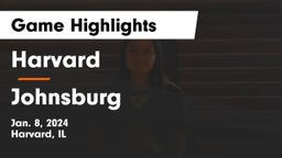Harvard  vs Johnsburg  Game Highlights - Jan. 8, 2024