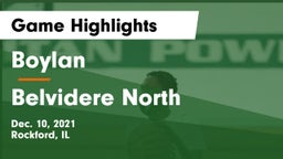 Boylan  vs Belvidere North  Game Highlights - Dec. 10, 2021
