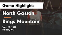 North Gaston  vs Kings Mountain  Game Highlights - Jan. 25, 2022