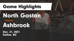 North Gaston  vs Ashbrook Game Highlights - Dec. 21, 2021