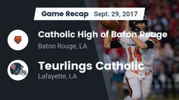 Recap: Catholic High of Baton Rouge vs. Teurlings Catholic  2017
