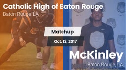 Matchup: Catholic High of vs. McKinley  2017