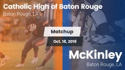Matchup: Catholic High of vs. McKinley  2019