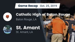 Recap: Catholic High of Baton Rouge vs. St. Amant  2019