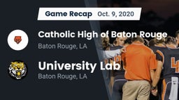 Recap: Catholic High of Baton Rouge vs. University Lab  2020