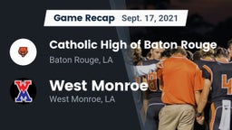 Recap: Catholic High of Baton Rouge vs. West Monroe  2021