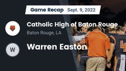 Recap: Catholic High of Baton Rouge vs. Warren Easton 2022