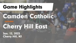 Camden Catholic  vs Cherry Hill East  Game Highlights - Jan. 12, 2023