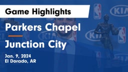 Parkers Chapel  vs Junction City  Game Highlights - Jan. 9, 2024