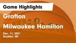 Grafton  vs Milwaukee Hamilton Game Highlights - Dec. 11, 2021
