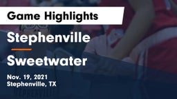 Stephenville  vs Sweetwater  Game Highlights - Nov. 19, 2021