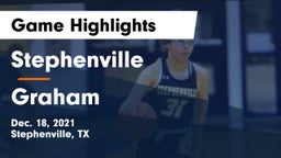 Stephenville  vs Graham  Game Highlights - Dec. 18, 2021