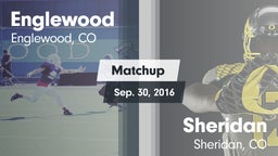 Matchup: Englewood High vs. Sheridan  2016