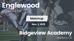 Matchup: Englewood High vs. Ridgeview Academy  2019