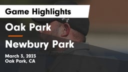 Oak Park  vs Newbury Park  Game Highlights - March 3, 2023