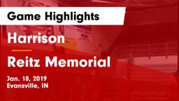 Harrison  vs Reitz Memorial  Game Highlights - Jan. 18, 2019