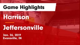 Harrison  vs Jeffersonville  Game Highlights - Jan. 26, 2019