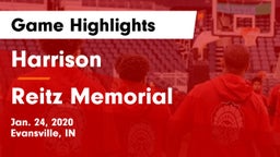 Harrison  vs Reitz Memorial  Game Highlights - Jan. 24, 2020