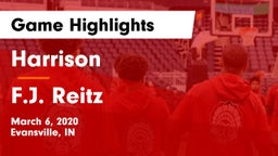 Harrison  vs F.J. Reitz  Game Highlights - March 6, 2020