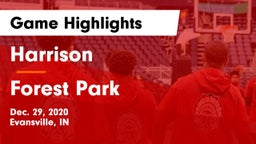 Harrison  vs Forest Park  Game Highlights - Dec. 29, 2020