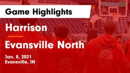 Harrison  vs Evansville North  Game Highlights - Jan. 8, 2021