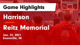 Harrison  vs Reitz Memorial  Game Highlights - Jan. 22, 2021