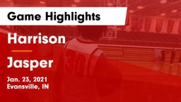 Harrison  vs Jasper  Game Highlights - Jan. 23, 2021