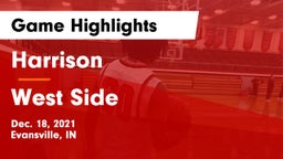 Harrison  vs West Side  Game Highlights - Dec. 18, 2021