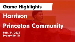 Harrison  vs Princeton Community  Game Highlights - Feb. 14, 2023