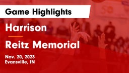 Harrison  vs Reitz Memorial  Game Highlights - Nov. 20, 2023