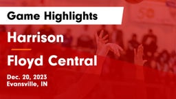 Harrison  vs Floyd Central  Game Highlights - Dec. 20, 2023