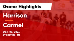 Harrison  vs Carmel  Game Highlights - Dec. 28, 2023