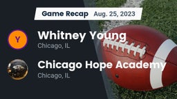 Recap: Whitney Young  vs. Chicago Hope Academy  2023