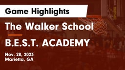 The Walker School vs B.E.S.T. ACADEMY  Game Highlights - Nov. 28, 2023