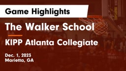 The Walker School vs KIPP Atlanta Collegiate Game Highlights - Dec. 1, 2023