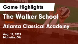 The Walker School vs Atlanta Classical Academy Game Highlights - Aug. 17, 2021