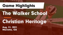 The Walker School vs Christian Heritage Game Highlights - Aug. 31, 2021