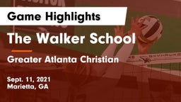 The Walker School vs Greater Atlanta Christian  Game Highlights - Sept. 11, 2021