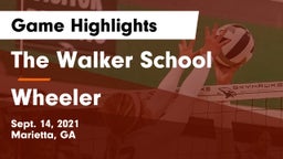 The Walker School vs Wheeler  Game Highlights - Sept. 14, 2021