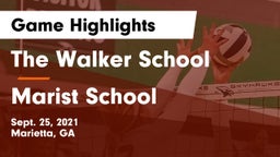 The Walker School vs Marist School Game Highlights - Sept. 25, 2021