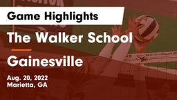 The Walker School vs Gainesville  Game Highlights - Aug. 20, 2022