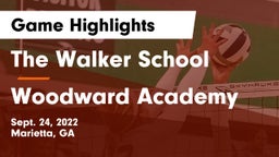 The Walker School vs Woodward Academy Game Highlights - Sept. 24, 2022