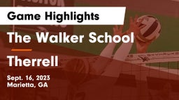 The Walker School vs Therrell  Game Highlights - Sept. 16, 2023